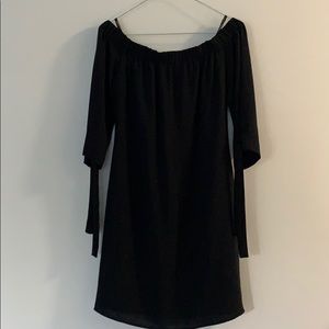 Off-the-shoulder dress